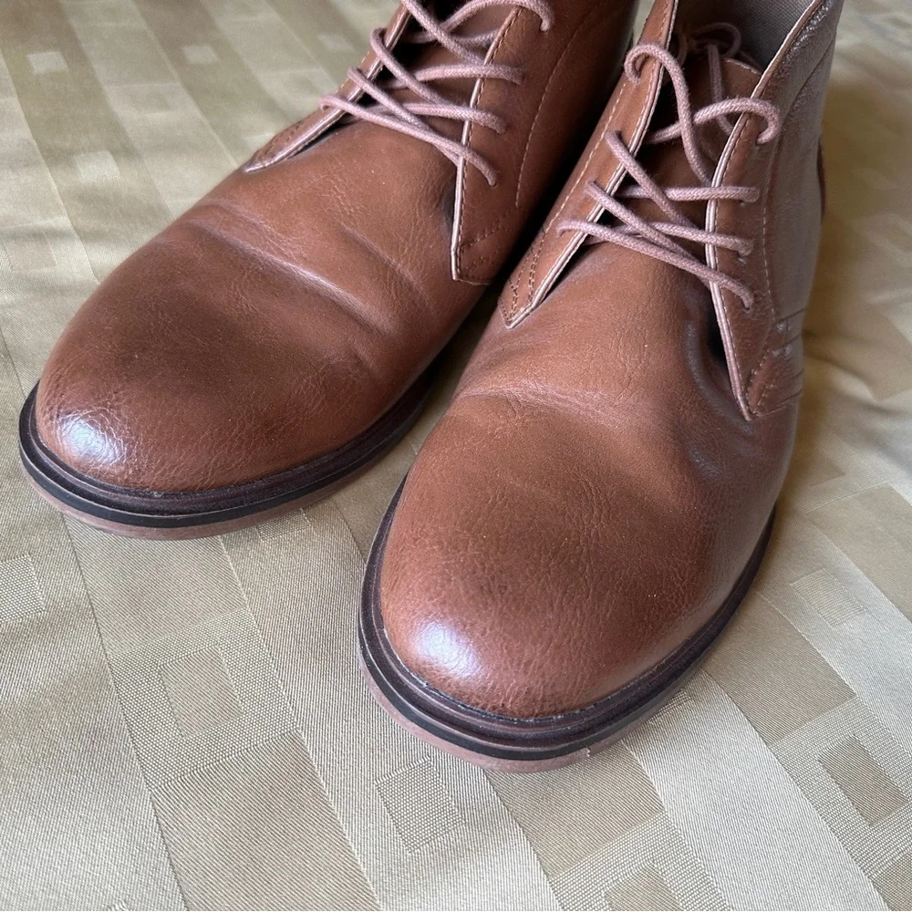 Men's Sonoma Brown Leather‎ Shoes Size 9M